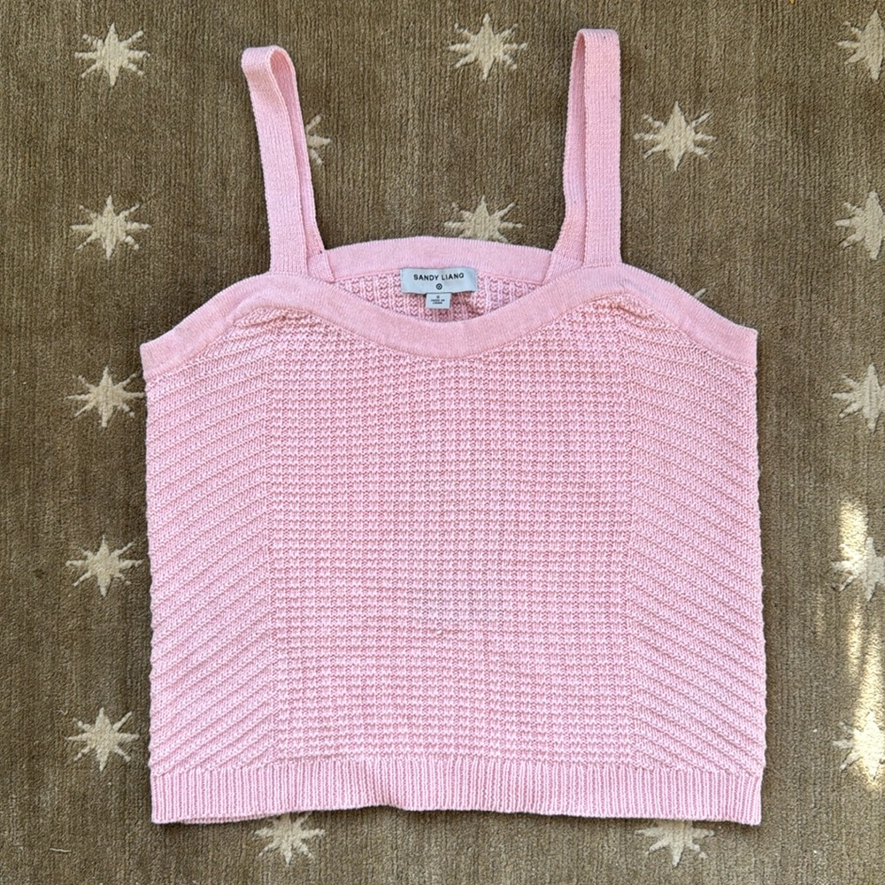 Pink Sandy Liang sweater top